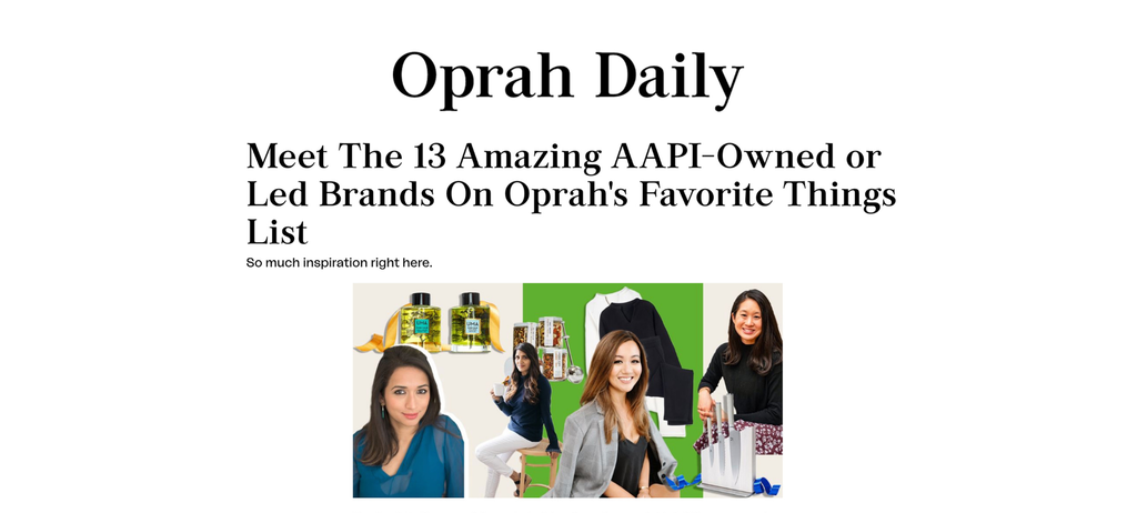 Oprah Daily: OPRAH's FAVORITE THINGS 2021