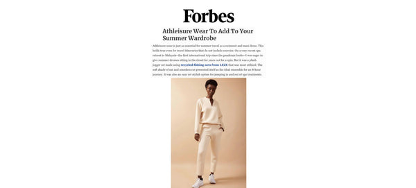 FORBES: Athleisure Wear To Add To Your Summer Wardrobe