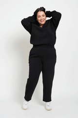 comfortable black pants for women