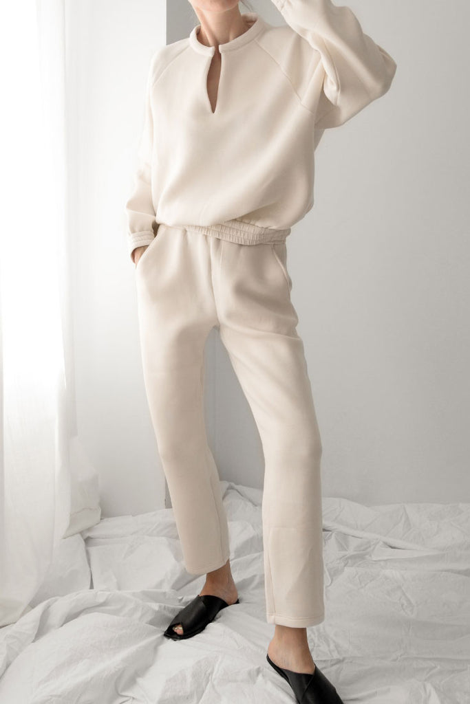 comfortable white work pants